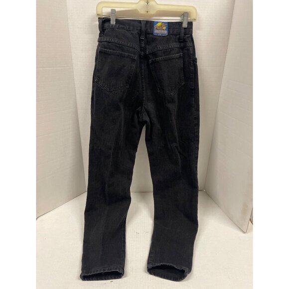 Vintage Mickey Mouse Johnny Jeans apparel denim black size 11 misses - Picture 4 of 10